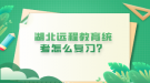 湖北遠程教育統(tǒng)考怎么復(fù)習(xí)？
