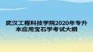 武漢工程科技學院2020年專升本應用寶石學考試大綱