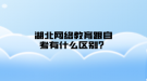 湖北網(wǎng)絡(luò)教育跟自考有什么區(qū)別？