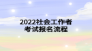 2022社會工作者考試報名流程