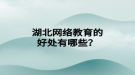 湖北網(wǎng)絡(luò)教育的好處有哪些？