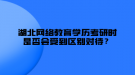 湖北網(wǎng)絡教育學歷考研時是否會受到區(qū)別對待？