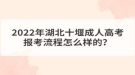 2022年湖北十堰成人高考報(bào)考流程怎么樣的？