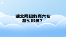 湖北網(wǎng)絡(luò)教育大專怎么報名？
