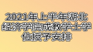 2021年上半年湖北經濟學院成教學士學位授予安排