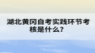 湖北黃岡自考實(shí)踐環(huán)節(jié)考核是什么？