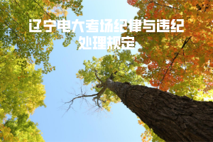 遼寧電大考場紀(jì)律與違紀(jì)處理規(guī)定