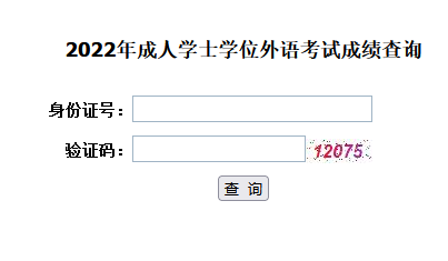 2022年湖北省成考學(xué)位英語(yǔ)成績(jī)查詢?nèi)肟谝验_通